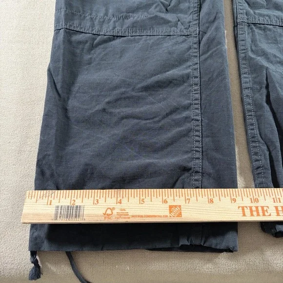 Polo Ralph Lauren Pants Mens 46x32 Black Combat Cargo Paratrooper OG 107 RLPC